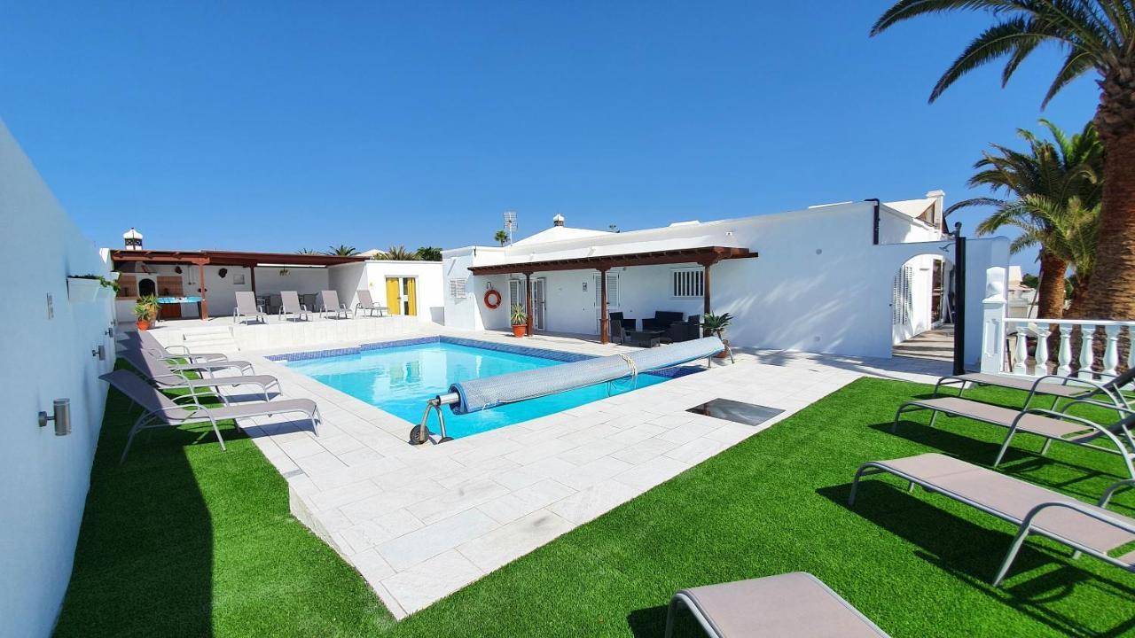 Stunning Sea View Villa With 6 Bedrooms & Heated Pool - Villa Renaissance Playa Blanca  Zewnętrze zdjęcie